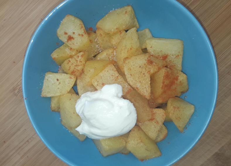 patatas bravas crujientes